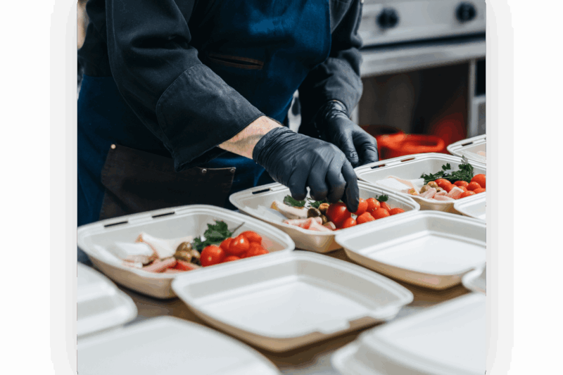 confezionamento confezionamento pasti aziendali per delivery